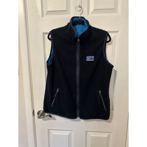 Women's Patagonia Reversible Vest Navy Blue Size L